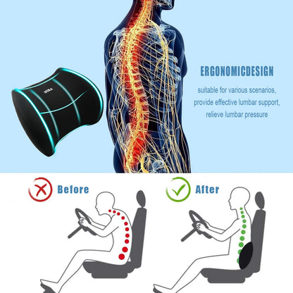 Almohada Reposacabezas + Almohada Lumbar M2