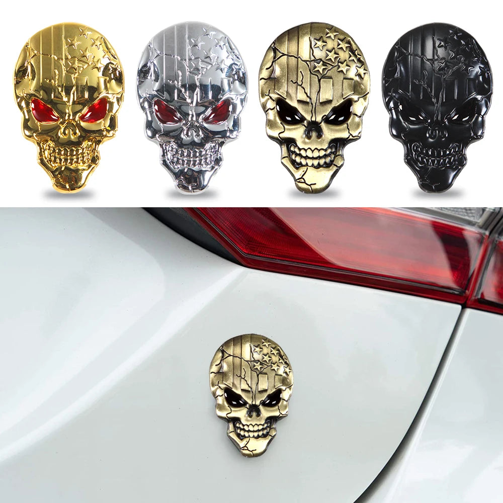 Emblema Calavera M1 (2 piezas)