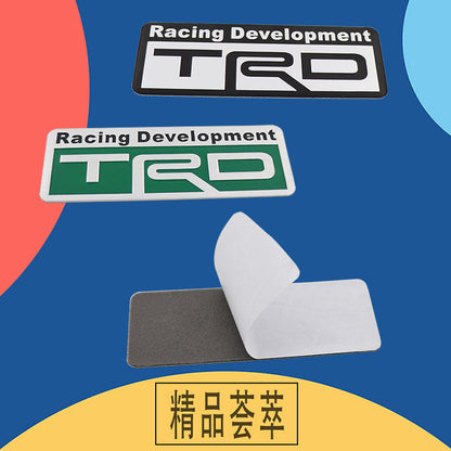 Emblema TRD ALUMINIO CHICO