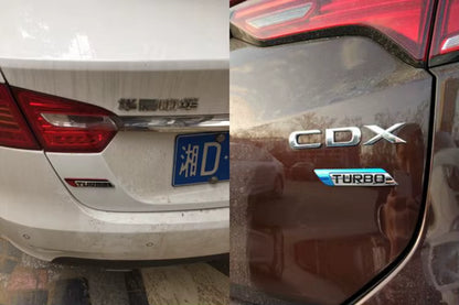 Emblema Turbo M5 (2 piezas)