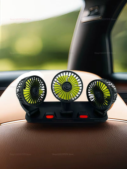 Ventilador para Auto M3 (3 Cabezas)