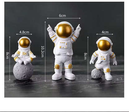 Decoración Astronauta (4 piezas)