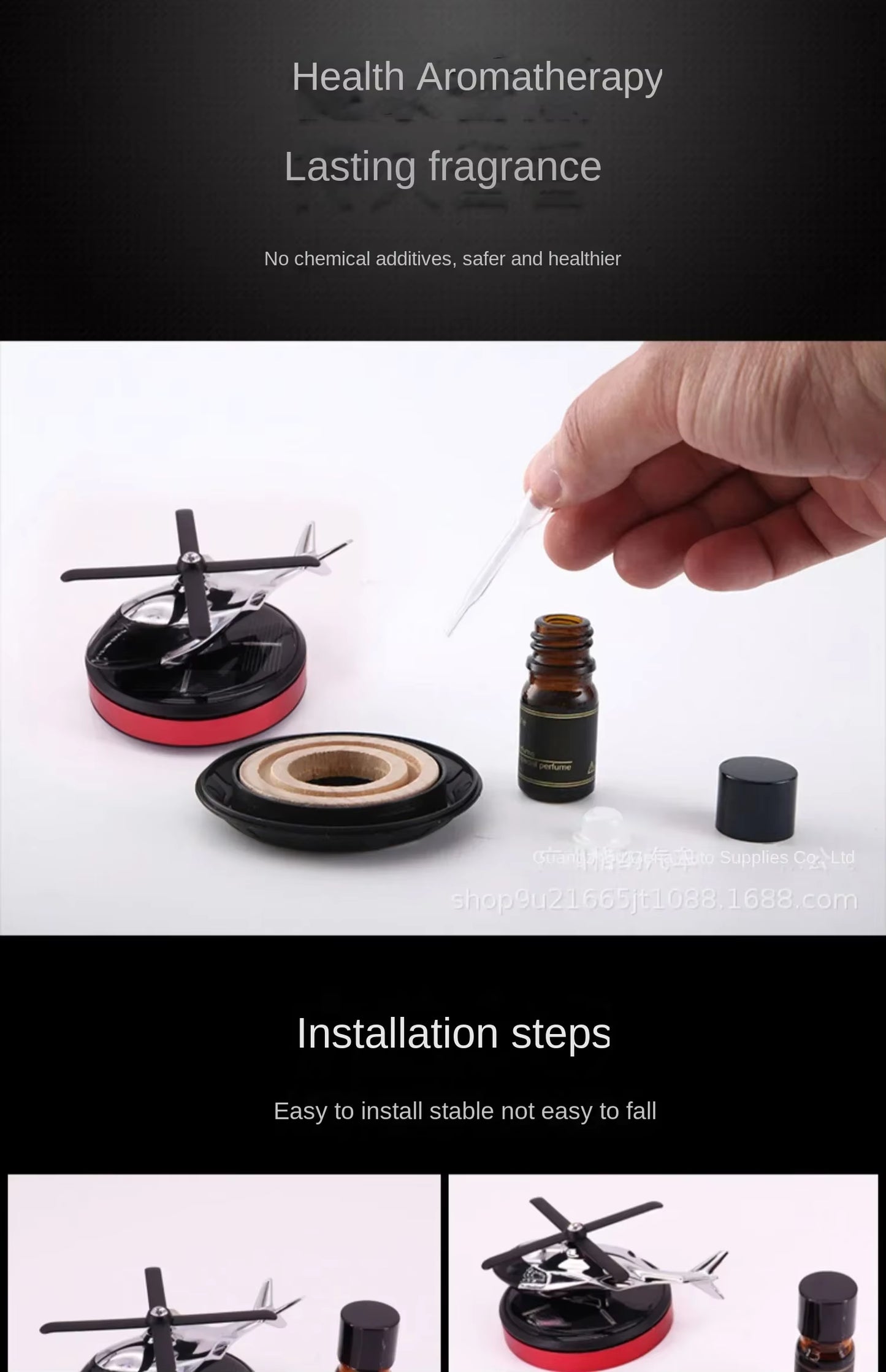 Ambientador Decorativo de Helicóptero