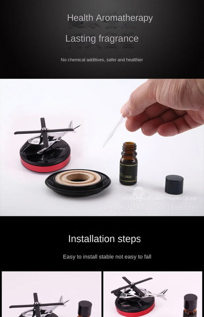 Ambientador Decorativo de Helicóptero