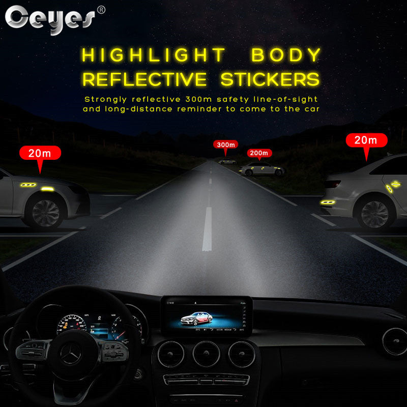 Reflectivo Cubo (6 piezas)