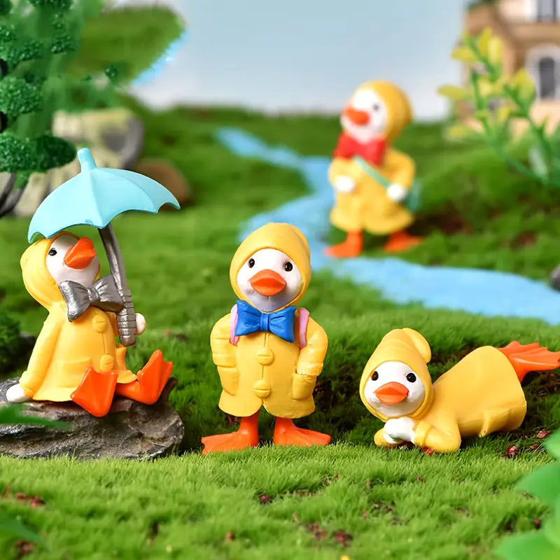 Decoración de Patitos (4 piezas)
