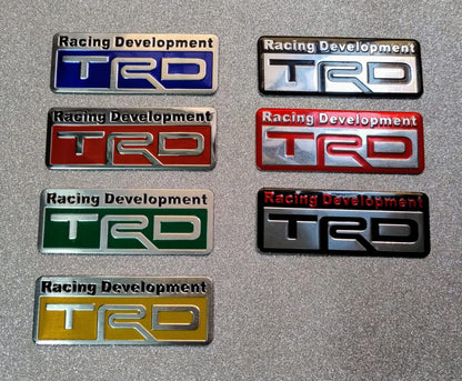Emblema TRD ALUMINIO CHICO