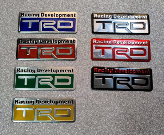 Emblema TRD ALUMINIO CHICO
