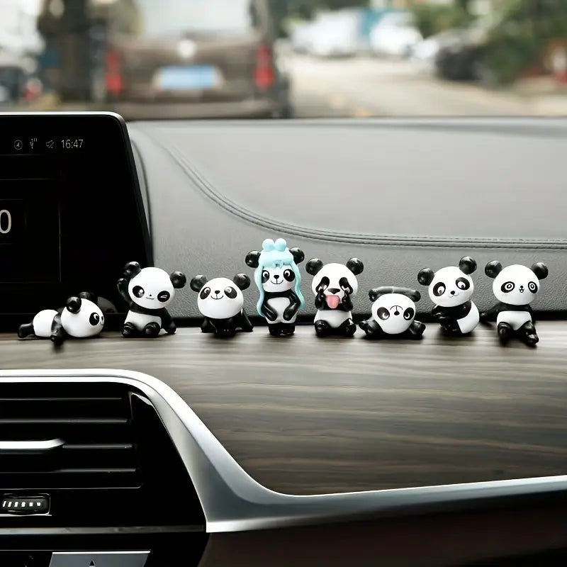 Decoración de Pandas M2 (8 piezas)