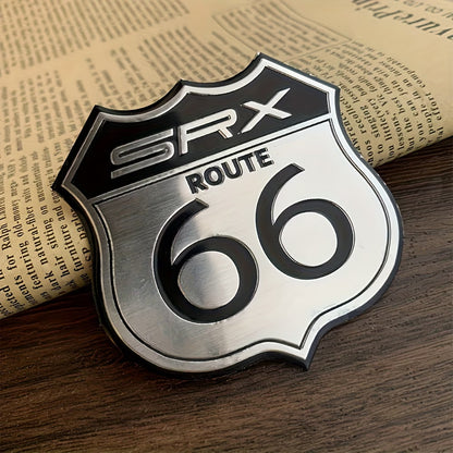 👑 Emblema Ruta 66 Calidad Lujo Retro 👑