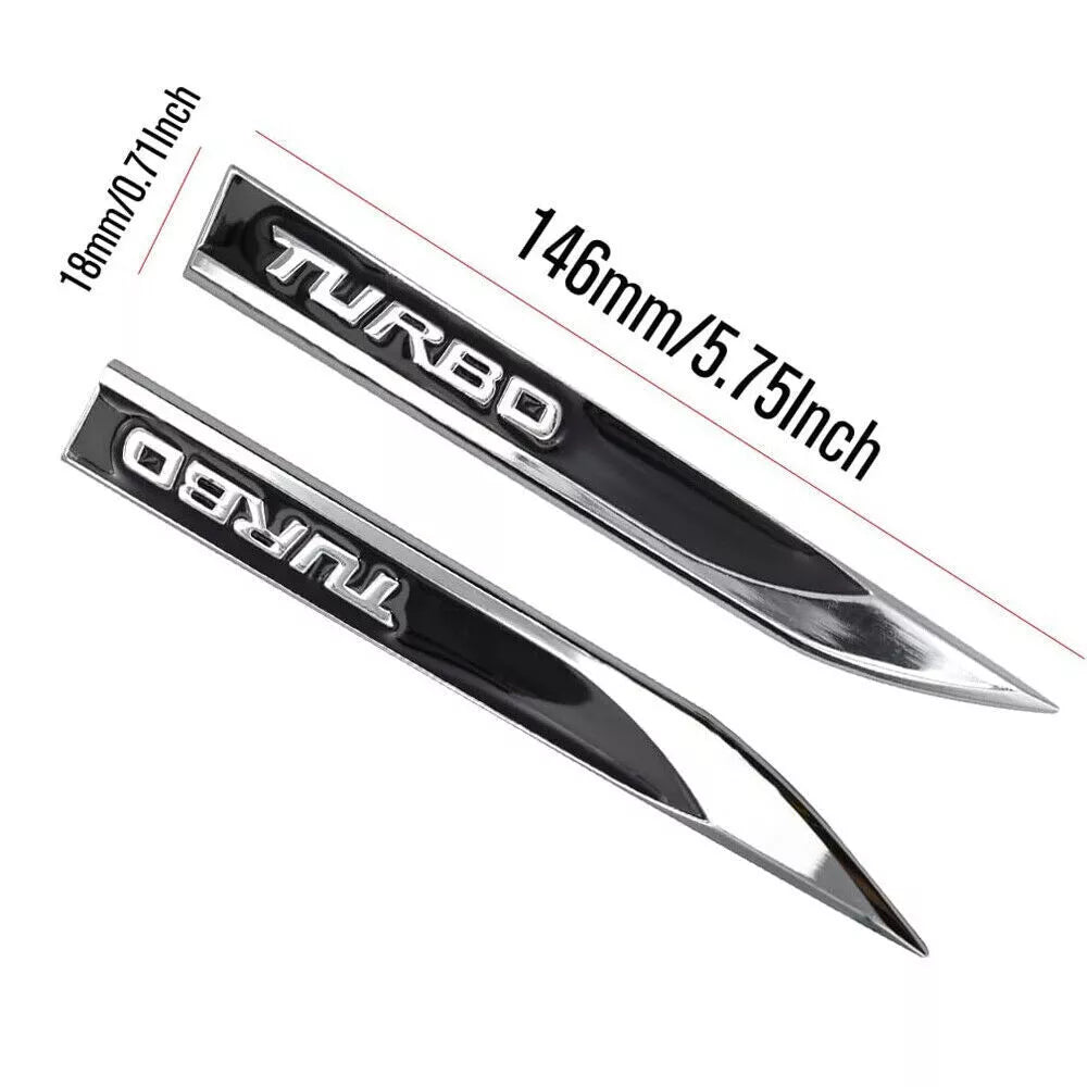 Emblema Lateral Turbo M4