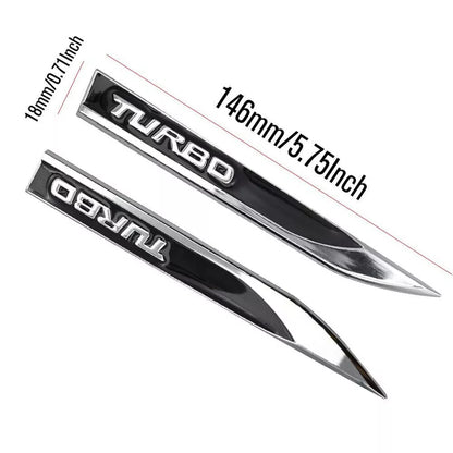 Emblema Lateral Turbo M4